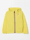 K-way Jacket  Kids Color Yellow In Yellow