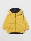 K-way Jacket  Kids Color Yellow In Yellow
