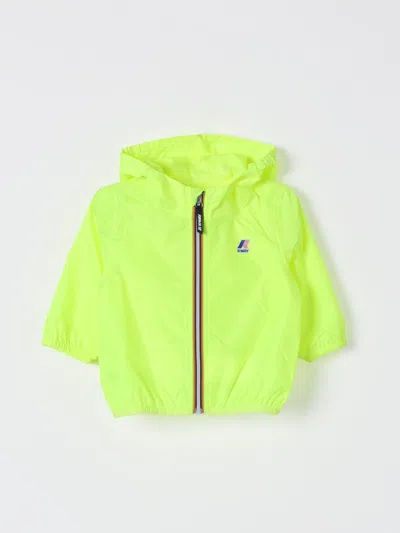 K-way Babies' Le Vrai 3.0 Claude Jacket In Yellow