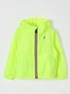 K-way Jacket  Kids Color Yellow