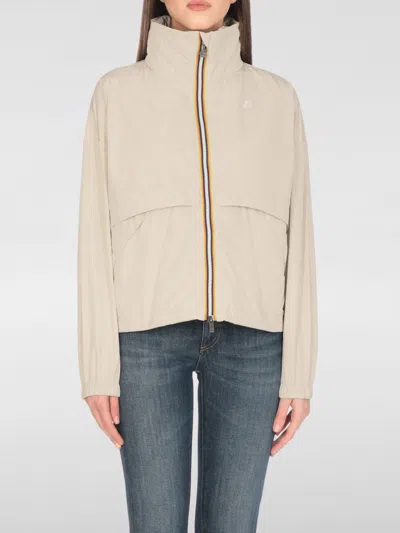 K-way Jacket  Men Color Beige In Sand