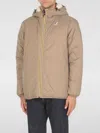 K-way Coats Beige In Beige