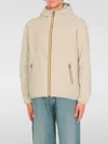 K-way Coats Beige In Beige
