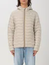 K-way Jacket  Men Color Beige In Beige