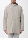K-way Jacket  Men Color Beige In Gray