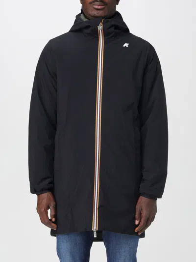 K-way Jacket  Men Color Black 1 In Blue