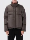 K-way Tuill Thermo Microfiber Down Jacket In Brown