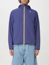 K-way Jacket  Men Color Blue In Blue 1