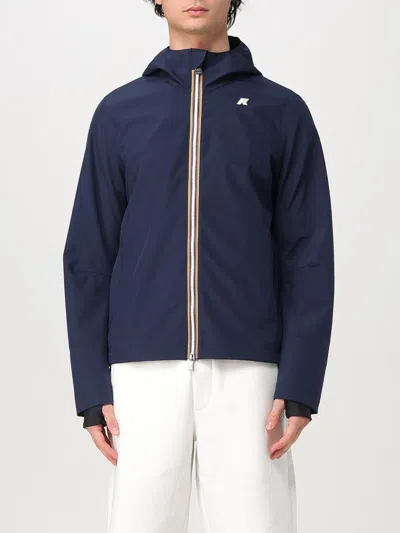 K-way Jacket  Men Color Blue