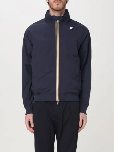 K-WAY JACKET K-WAY MEN COLOR BLUE,G58205009