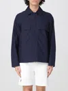 K-way Orion 3l Poplin Down Jacket In Blue