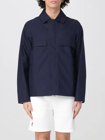 K-WAY JACKET K-WAY MEN COLOR BLUE,427432009