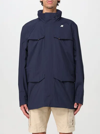 K-WAY JACKET K-WAY MEN COLOR BLUE,G93064009