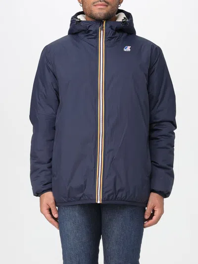 K-WAY JACKET K-WAY MEN COLOR BLUE,436188009