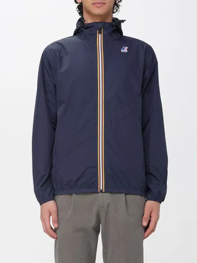 K-way Jacket Men  In Blue