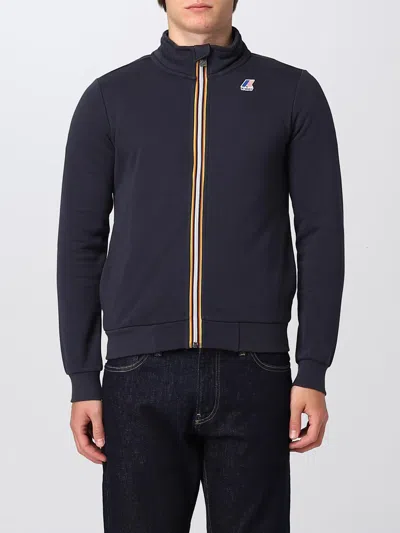 K-way Jacket  Men In Blue