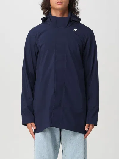 K-way Jacket  Men Color Blue In Blau