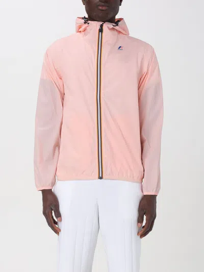 K-way Jacket  Men Color Blush Pink