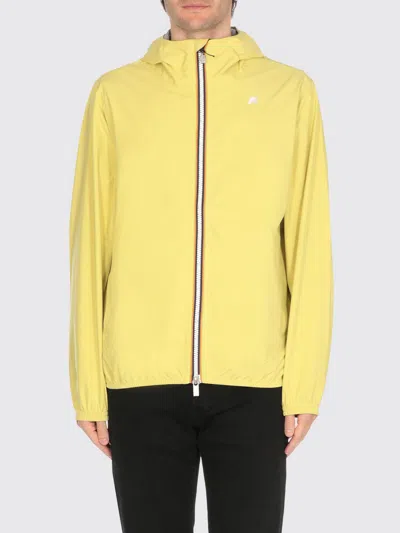 K-way Jacket  Men Color Bottle Green