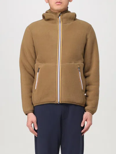 K-way Jacket  Men Color Brown In Braun