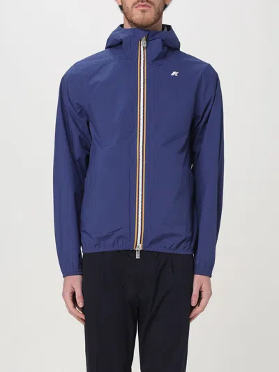 K-WAY JACKET K-WAY MEN COLOR COBALT,427416252