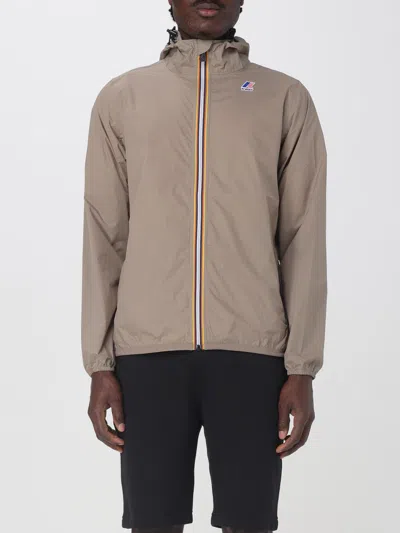 K-WAY JACKET K-WAY MEN COLOR DOVE GREY,427418073