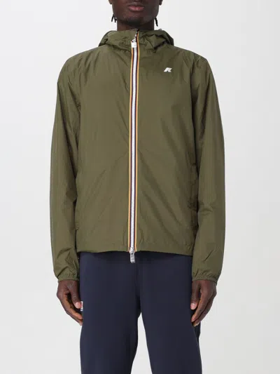 K-way Jacket  Men Color Grass Green In Green
