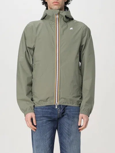 K-WAY JACKET K-WAY MEN COLOR GREEN,427416012