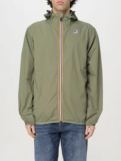 K-WAY JACKET K-WAY MEN COLOR GREEN,427418012