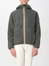 K-way Jack Sherpa Polar Double Jacket In Green