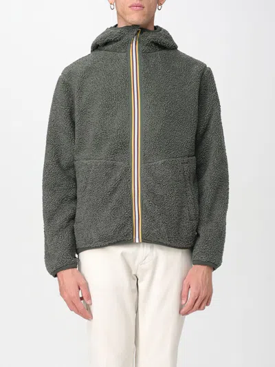 K-WAY JACKET K-WAY MEN COLOR GREEN,H33306012