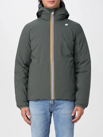 K-WAY JACKET K-WAY MEN COLOR GREEN,H42835012