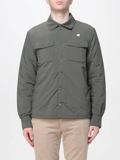 K-WAY JACKET K-WAY MEN COLOR GREEN,H37201012