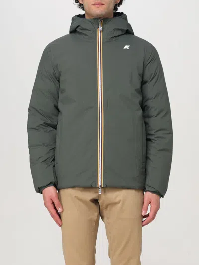 K-WAY JACKET K-WAY MEN COLOR GREEN,F95113012