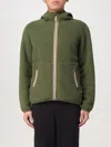 K-way Jack Zip-fastening Jacket In Grün