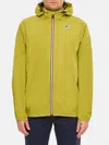 K-way Giubbotto Con Cappuccio  In Nylon