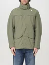 K-way Jacket  Men Color Military In Military