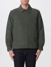 K-way Shary Overshirt In Corduroy In Green