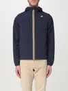 K-way Jacket  Men Color Navy In Navy