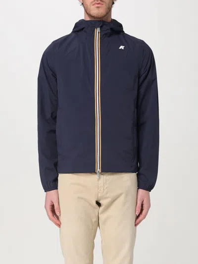 K-WAY JACKET K-WAY MEN COLOR NAVY,427417045