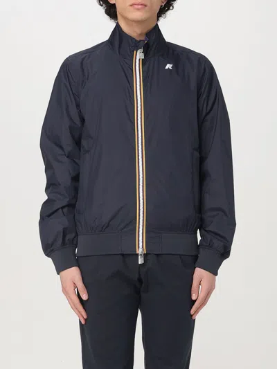 K-WAY JACKET K-WAY MEN COLOR NAVY,G65870045