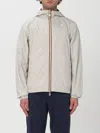 K-way Jacke  Herren Farbe Beige In Navy