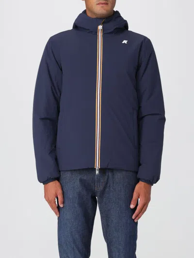 K-WAY JACKET K-WAY MEN COLOR NAVY,436185045