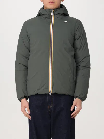 K-WAY JACKET K-WAY MEN COLOR OLIVE,F95113048