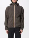 K-way Jacket  Men Color Olive In Brown