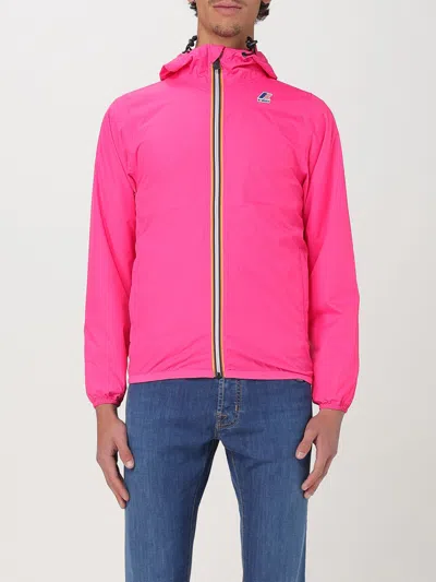 K-WAY JACKET K-WAY MEN COLOR PINK,427418010