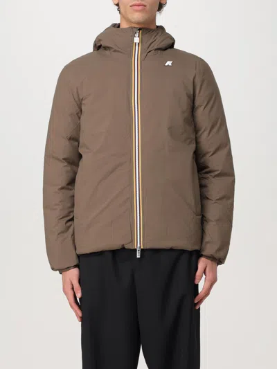 K-WAY JACKET K-WAY MEN COLOR SAND,F95113054