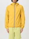 K-way Jacket  Men Color Yellow