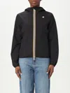 K-way Laurette Plus.2 Double Short Down Jacket In Black