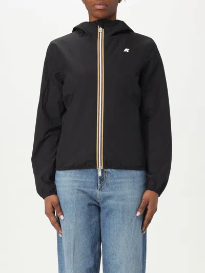 K-WAY JACKET K-WAY WOMAN COLOR BLACK,427441002